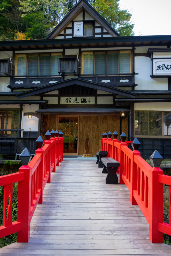 Ginzan onsen in Autumn