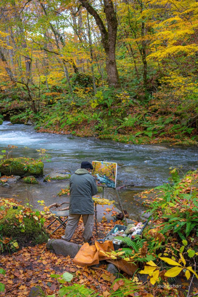 Oirase stream in Aomori